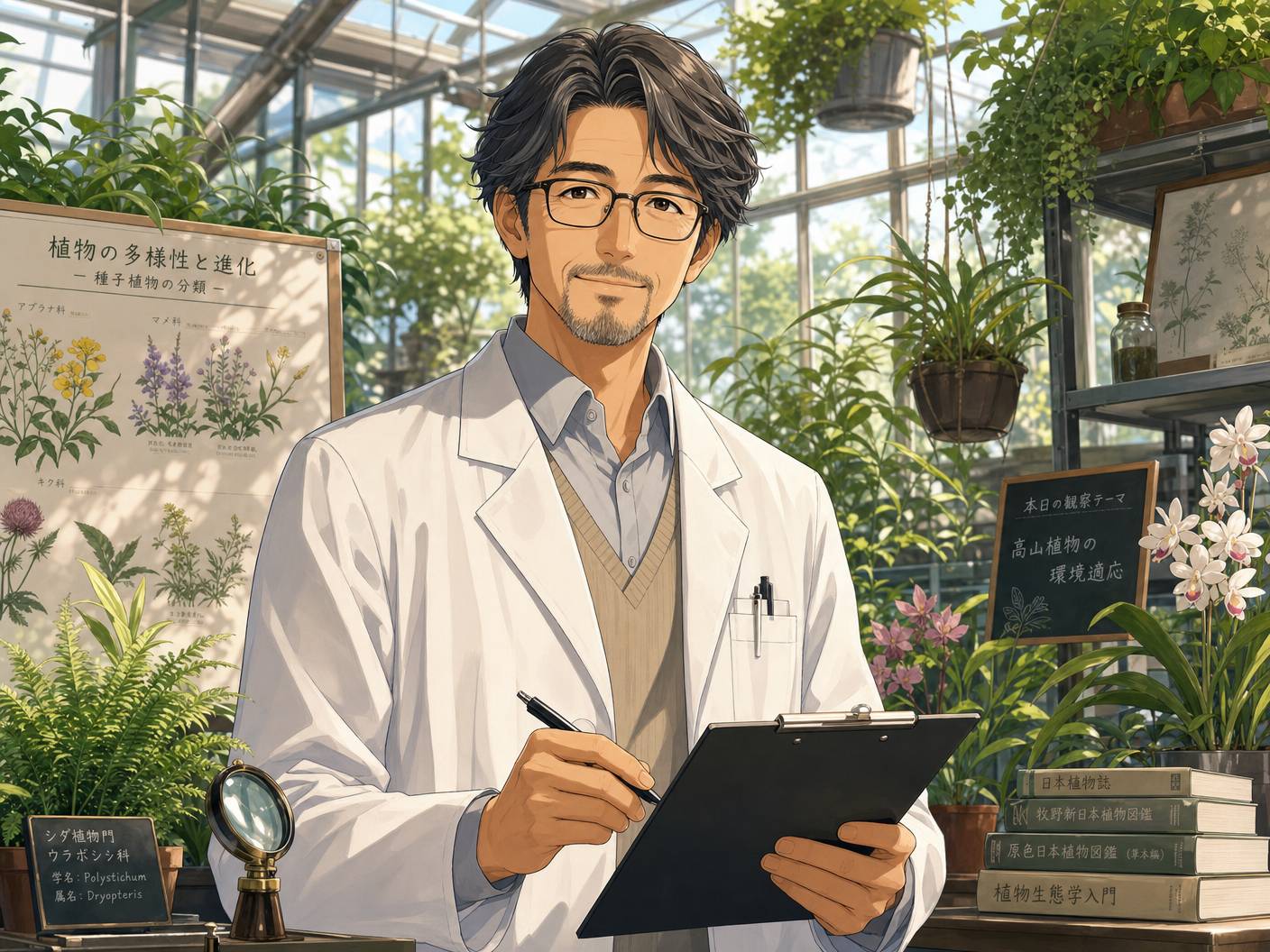 母狗植物专家-李明远博士